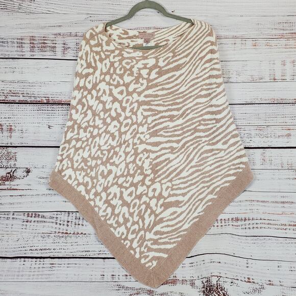 Barefoot Dreams Cozy Chic Ocean Breeze Poncho Whimsycore Fairycore Sweater OS - Picture 3 of 12